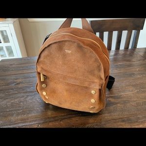 Hammitt Shane Large Suede Backpack/Purse Leather